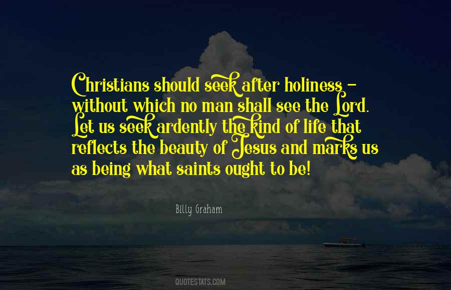 Quotes About Holiness From Saints #273064