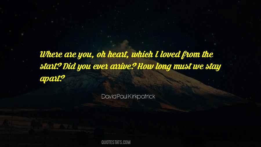 Apart From Love Quotes #1722403