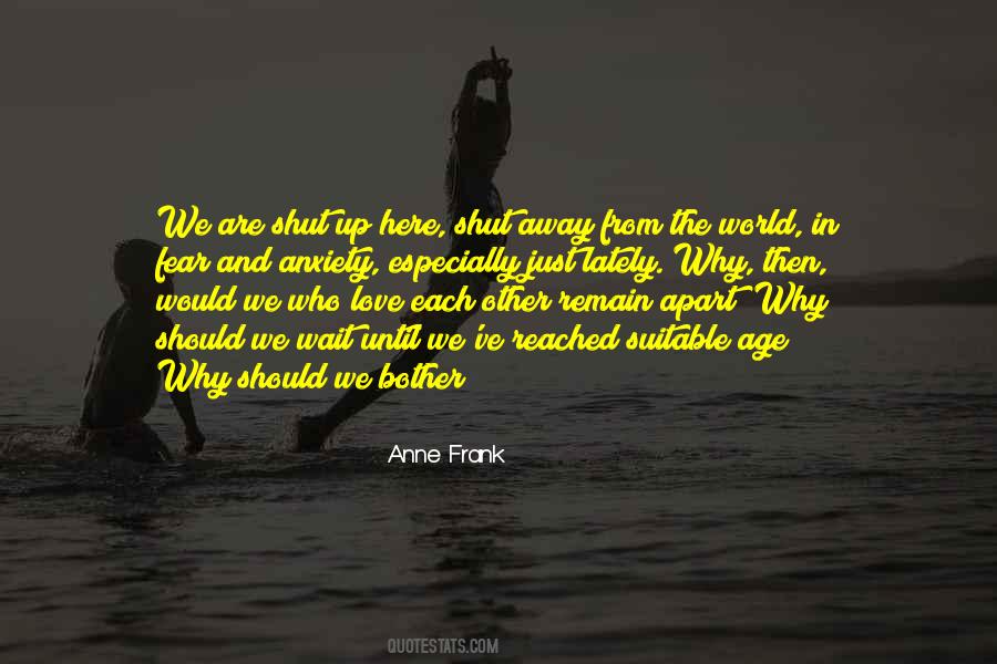 Apart From Love Quotes #367921