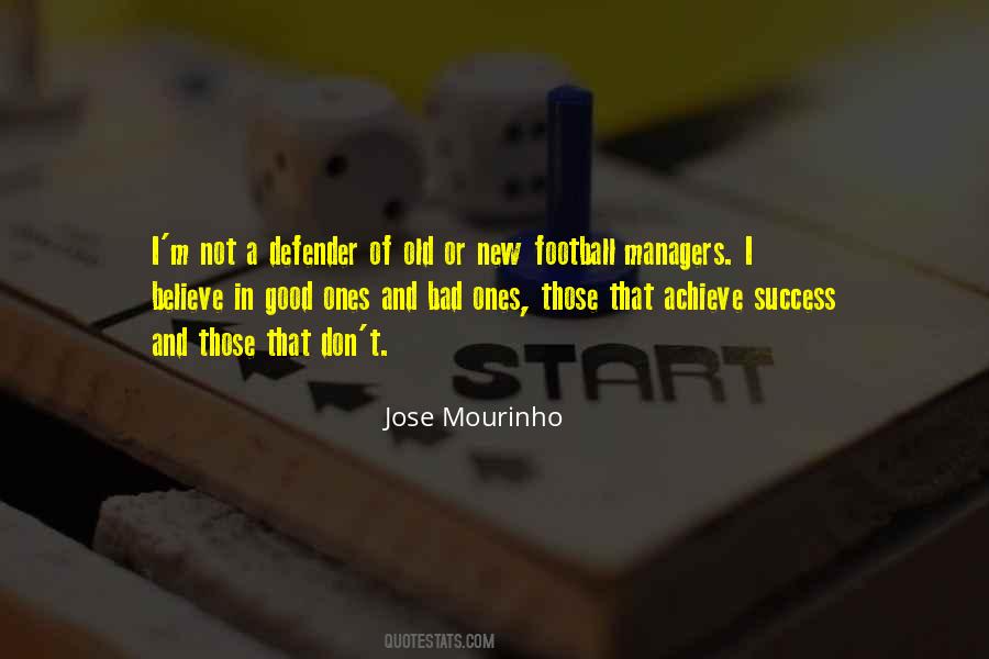 Quotes About Football Managers #667855