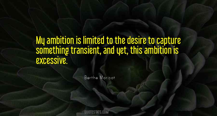 Quotes About Desire And Ambition #194316