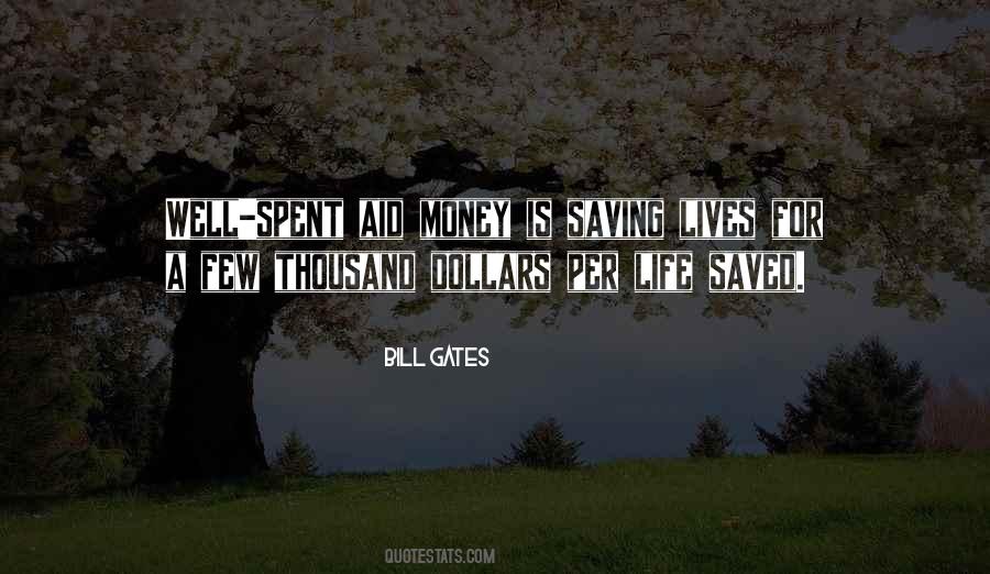 Quotes About Money Saved #1162261