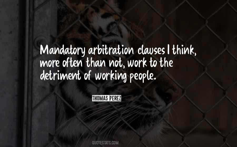 Quotes About Arbitration #289552