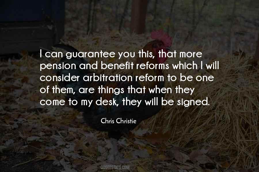 Quotes About Arbitration #827478
