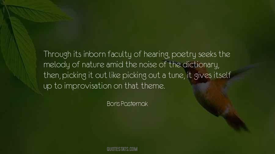 Nature Of Poetry Quotes #1006459