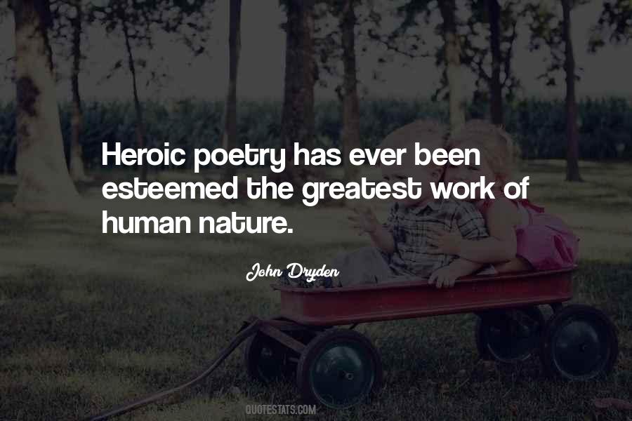 Nature Of Poetry Quotes #951831