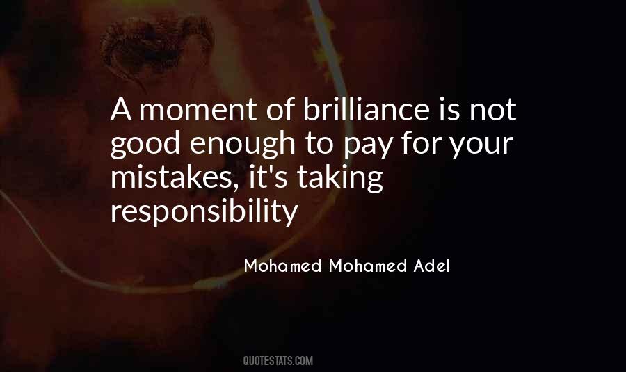 Quotes About Taking Responsibility #1549043