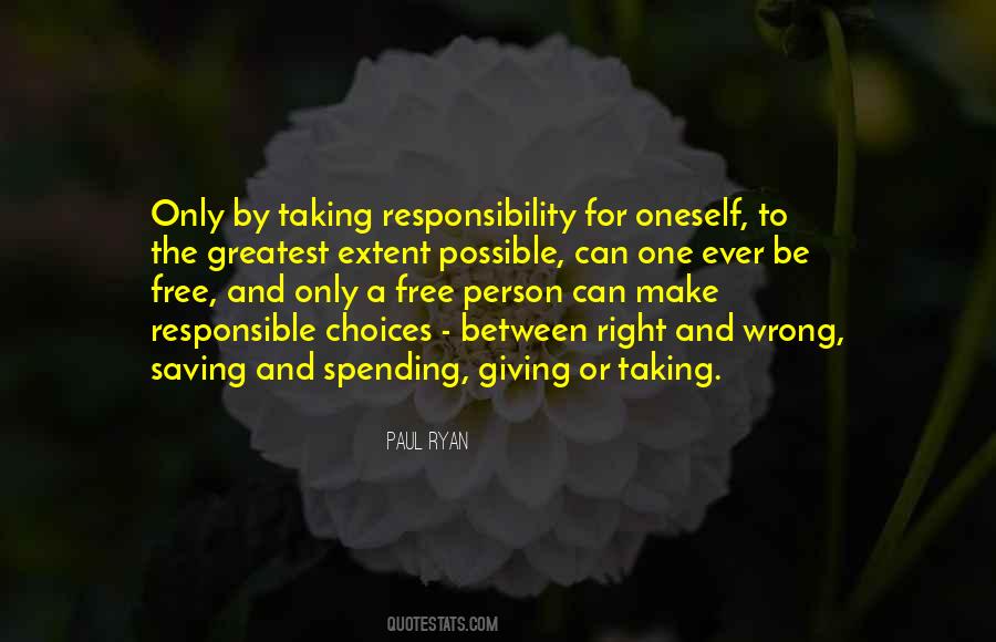 Quotes About Taking Responsibility #1654294