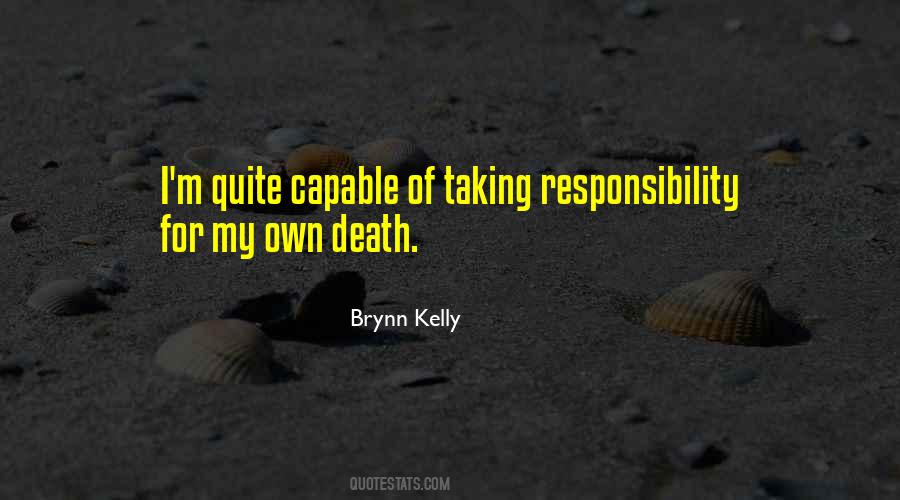 Quotes About Taking Responsibility #904696