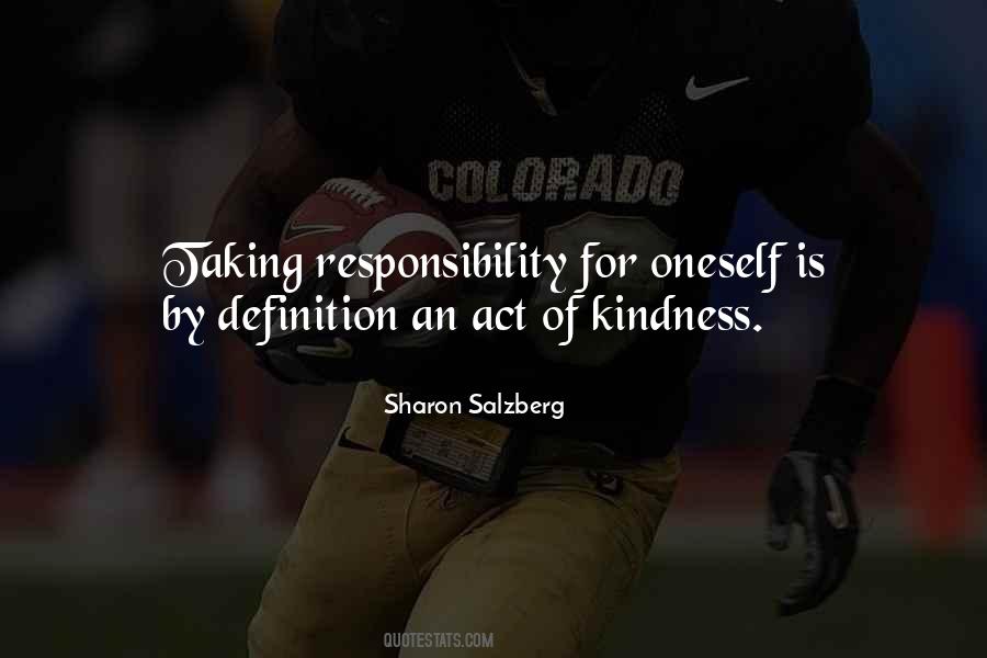 Quotes About Taking Responsibility #936817