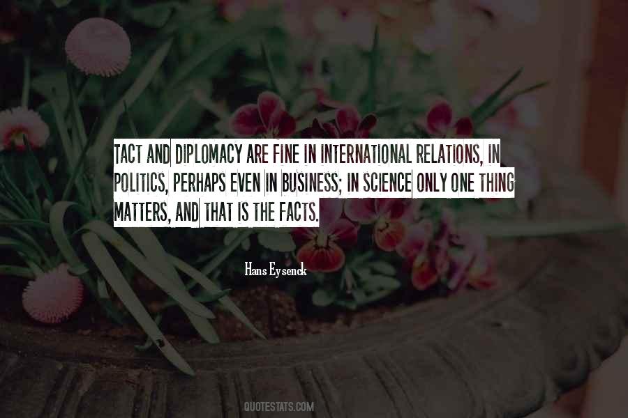 Quotes About International Relations #1113425