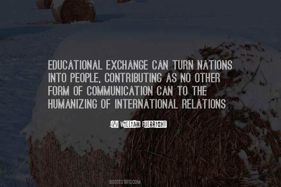 Quotes About International Relations #1166551