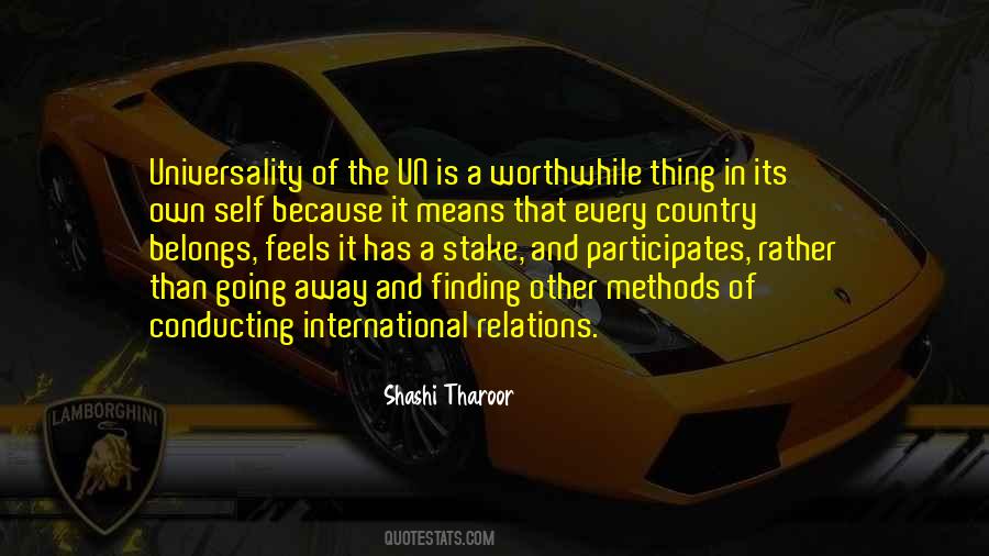Quotes About International Relations #1288902