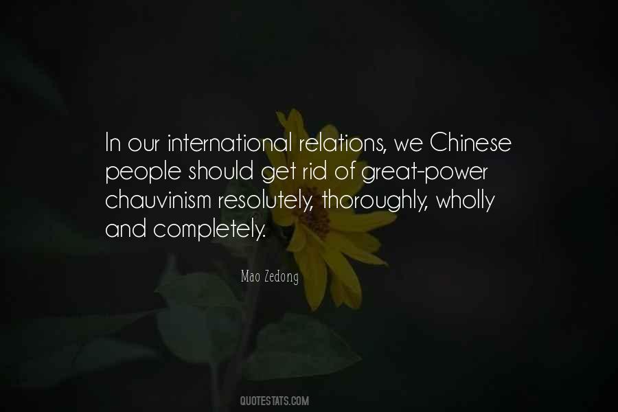 Quotes About International Relations #178085