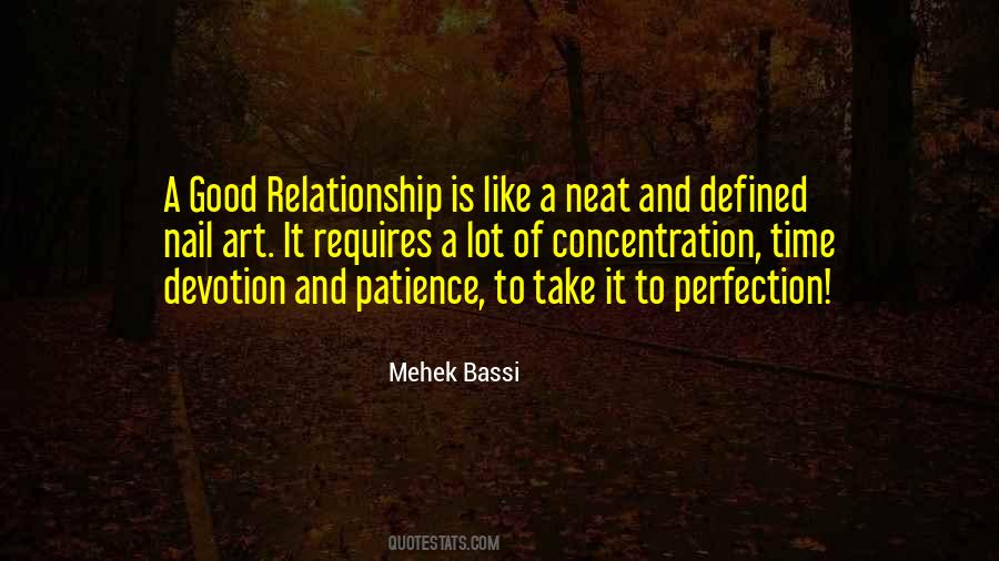 Quotes About Relationship Time #255100