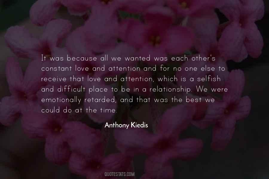 Quotes About Relationship Time #265703