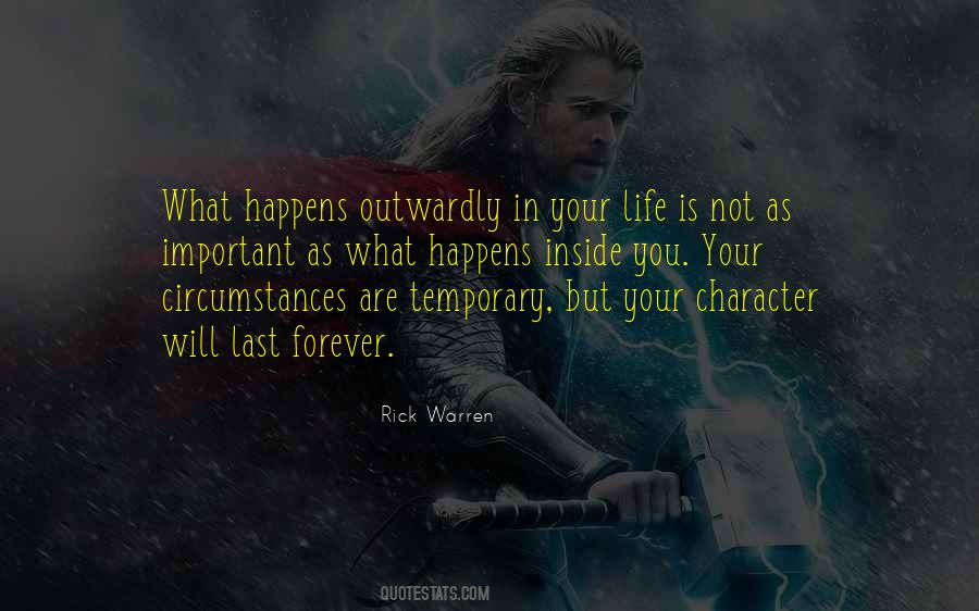 Quotes About Temporary Things In Life #349225