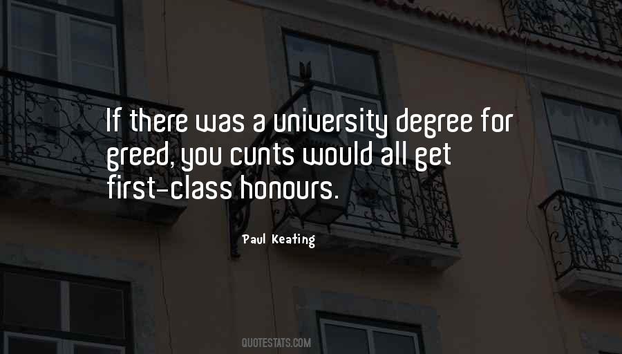 Quotes About University Degrees #108406