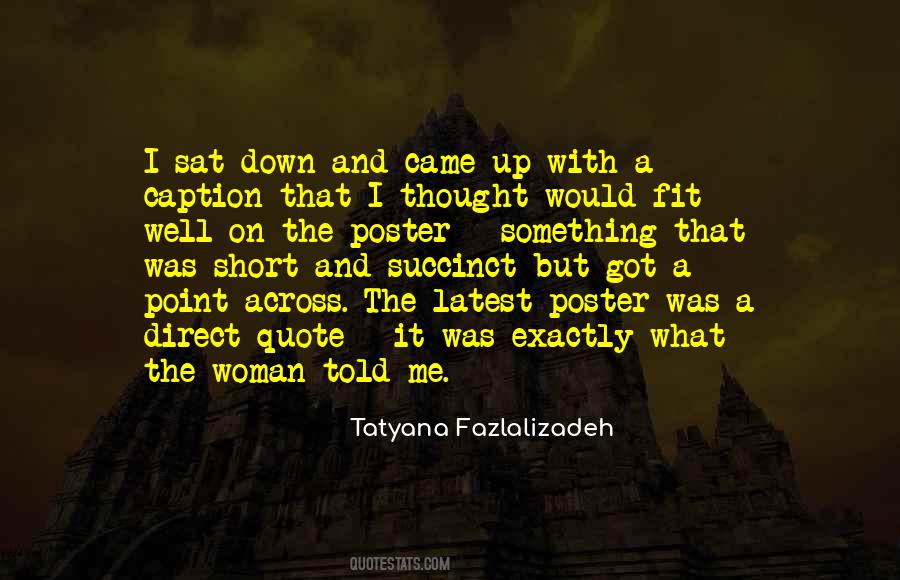 Fazlalizadeh Quotes #330773
