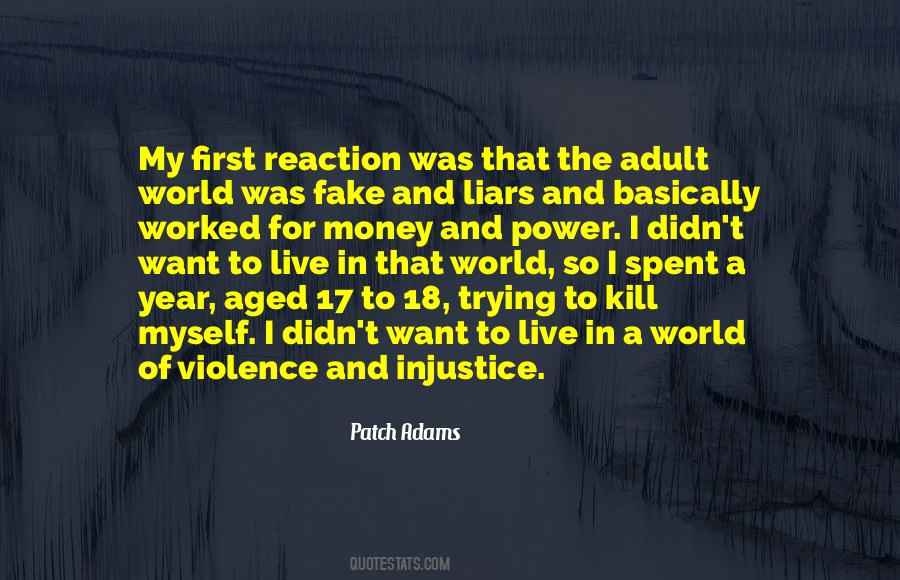 Fake World Quotes #1593619