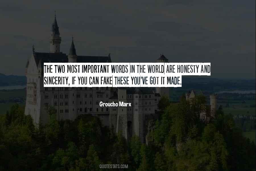 Fake World Quotes #1747732