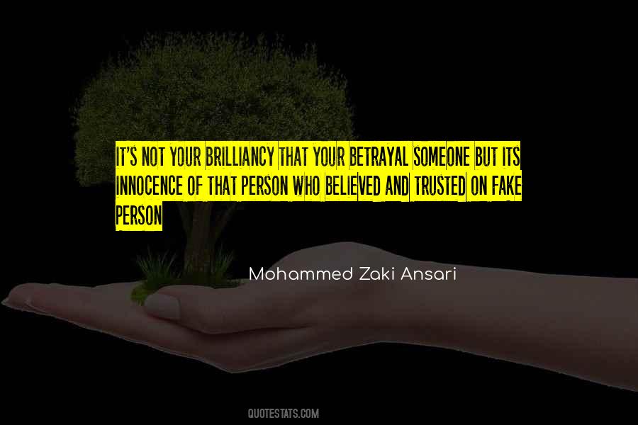 Fake World Quotes #185827
