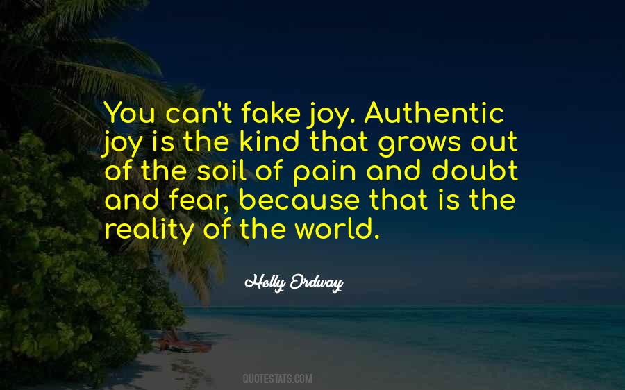 Fake World Quotes #443905