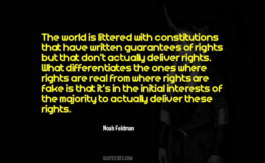 Fake World Quotes #456691