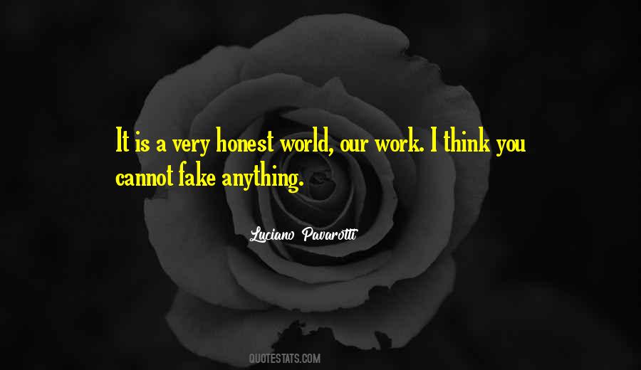 Fake World Quotes #511497