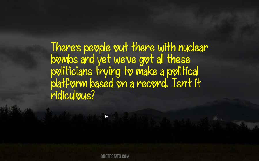 Quotes About Nuclear Bombs #1293558