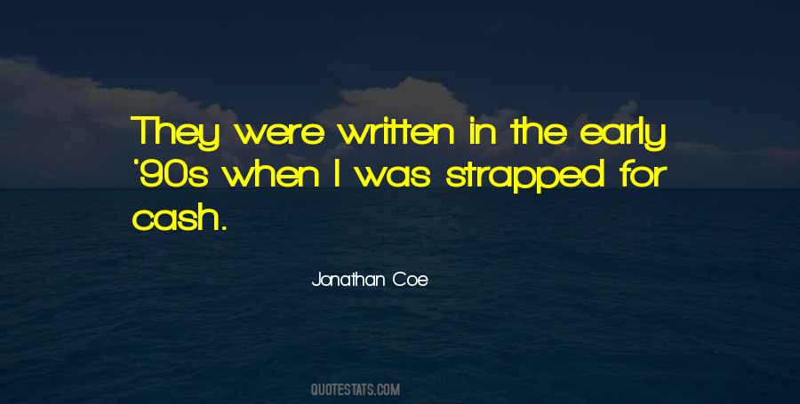 Quotes About Written #1825093