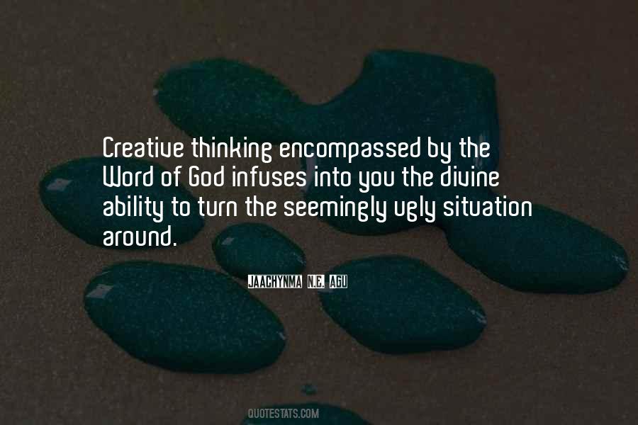 Quotes About Creative Thinking #127325