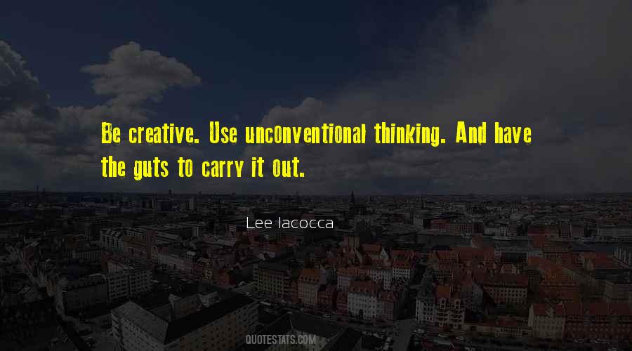 Quotes About Creative Thinking #238666