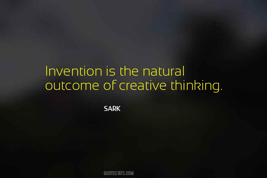 Quotes About Creative Thinking #295520