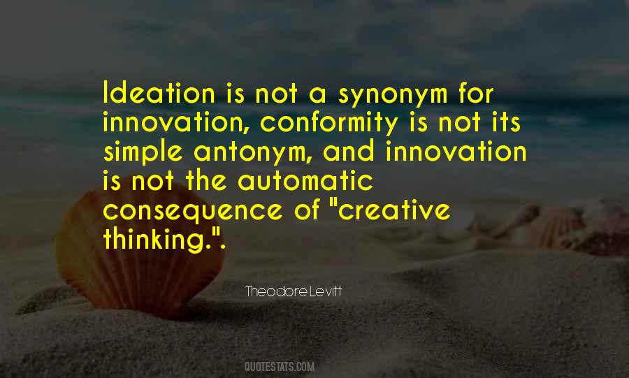 Quotes About Creative Thinking #53792