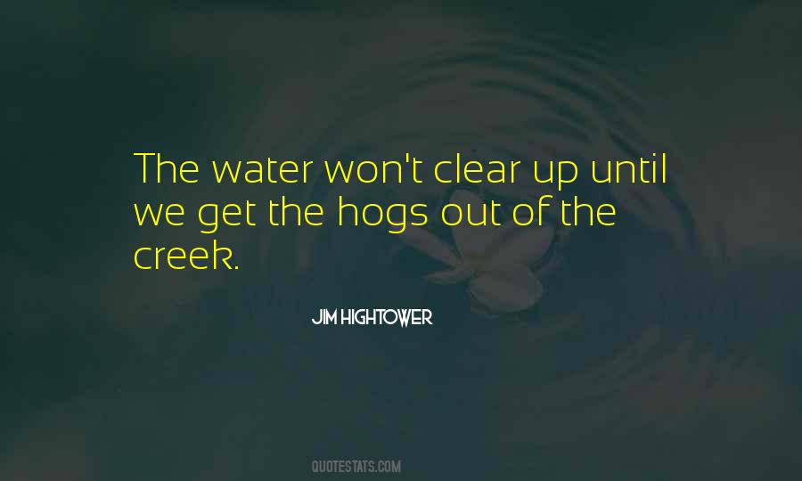 Quotes About Clear Water #84916