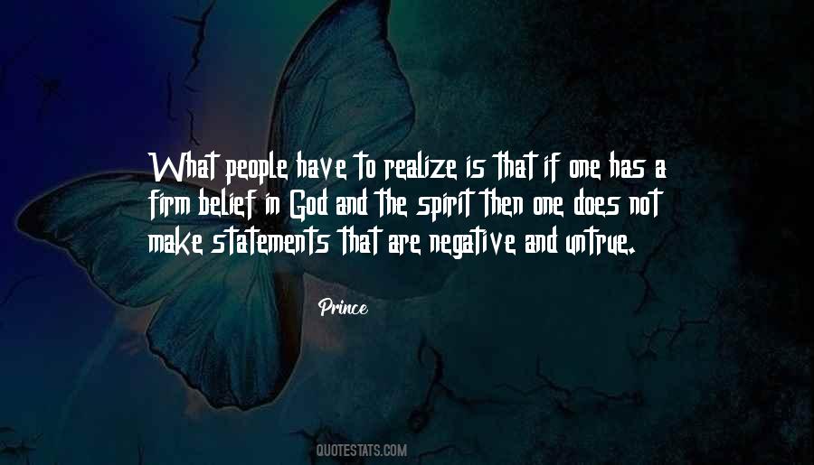 Negative Statements Quotes #808829