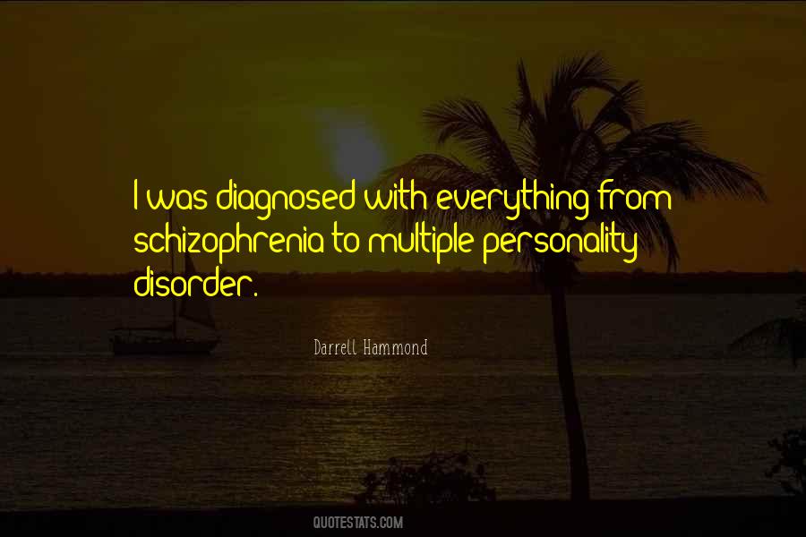 Quotes About Personality Disorder #1158242