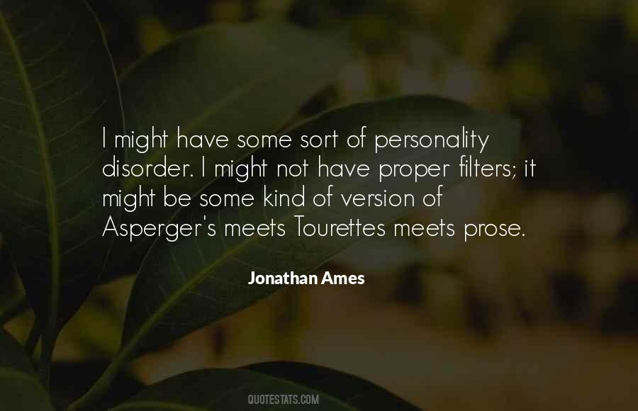 Quotes About Personality Disorder #1161649