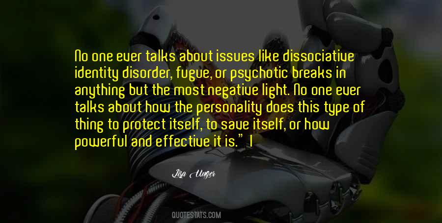 Quotes About Personality Disorder #1871518