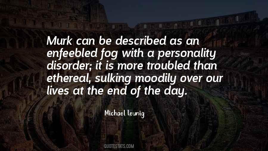 Quotes About Personality Disorder #306051