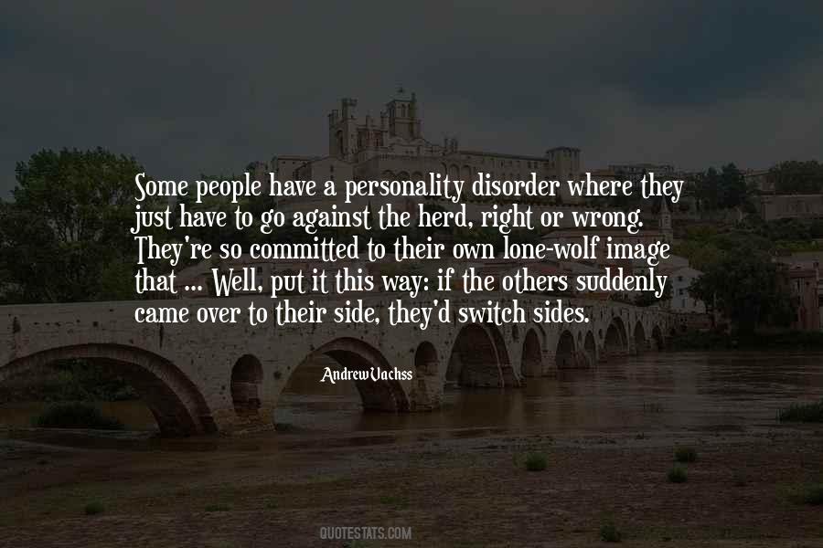 Quotes About Personality Disorder #96015