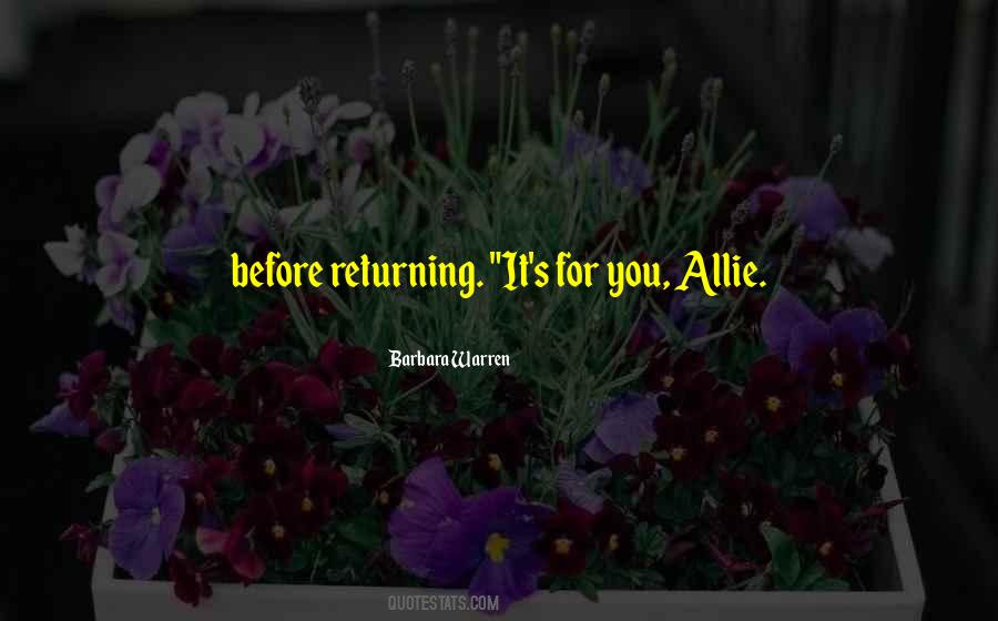 Quotes About Allie #327732