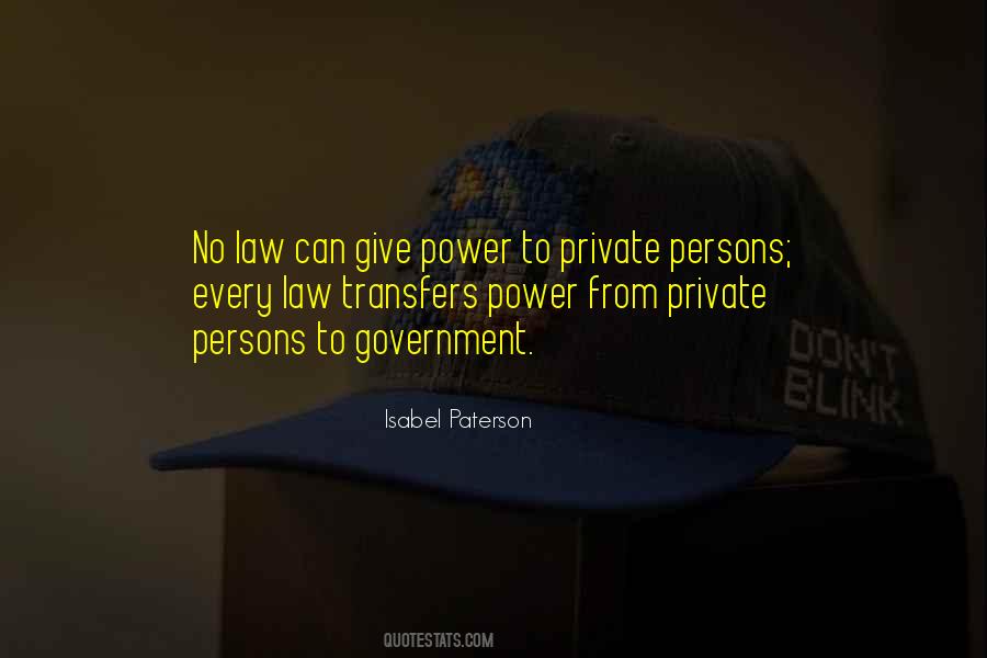 Power Law Quotes #318536