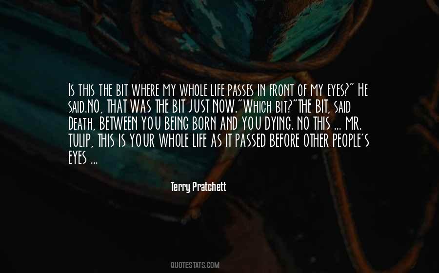 Death Life Humor Quotes #722219