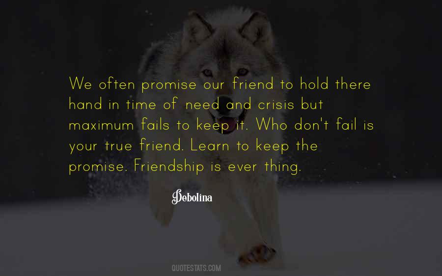 Quotes About Promise And Fail #871938