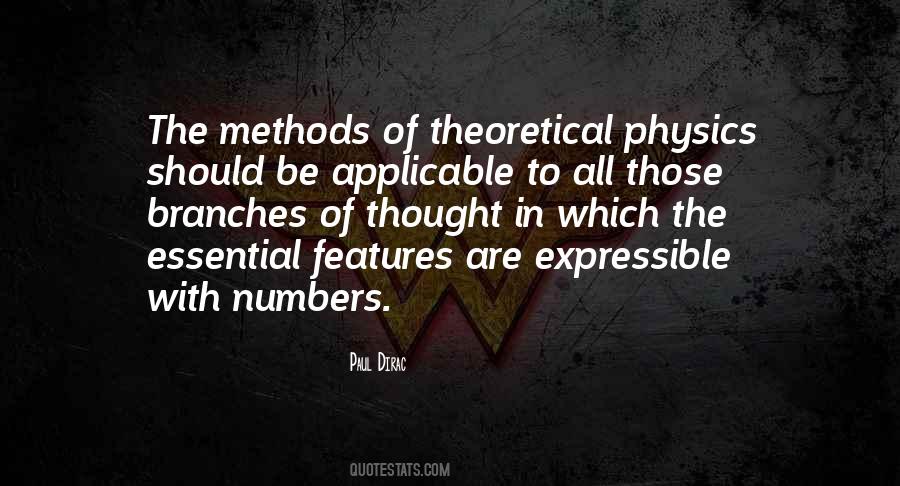 Quotes About Theoretical Physics #1221117