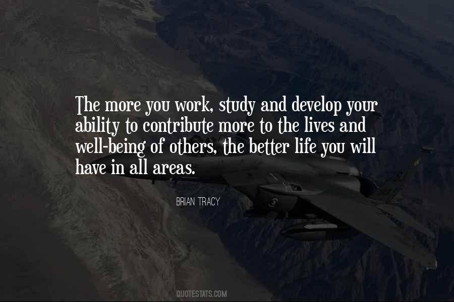 Study And Work Quotes #236693