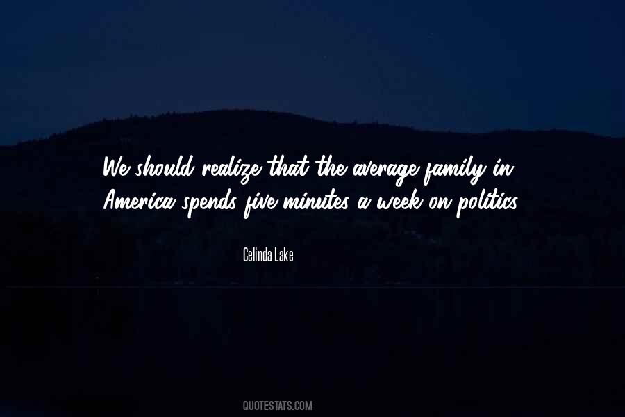Politics In America Quotes #1552497