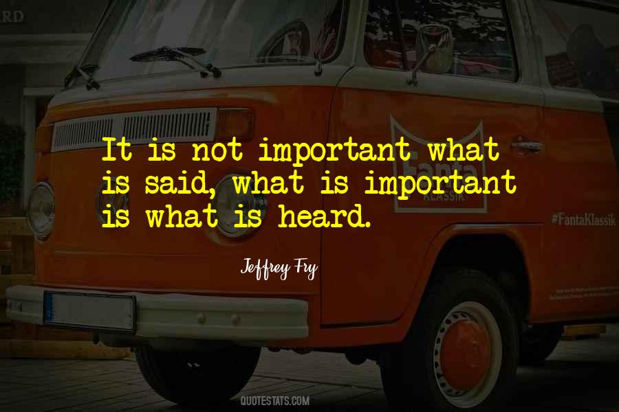 Not Important Quotes #1008909